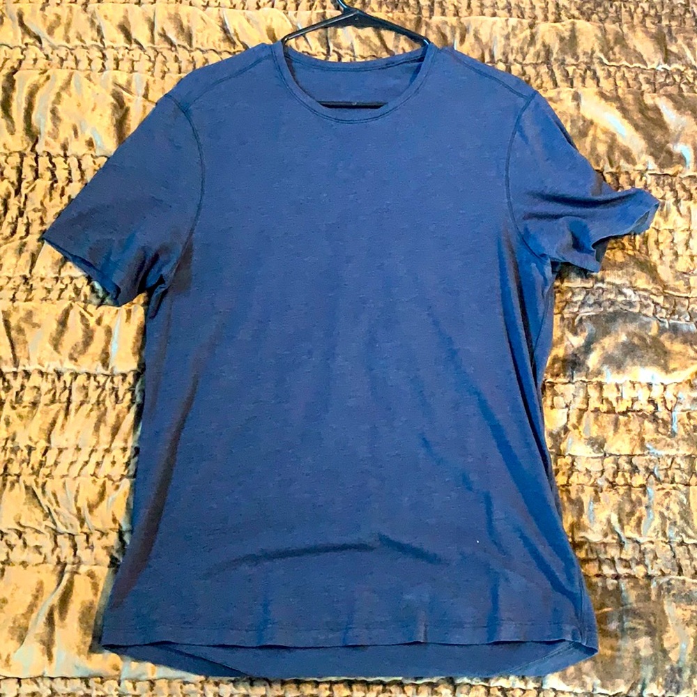 LuLu lemon cotton tee shirt sz lg
